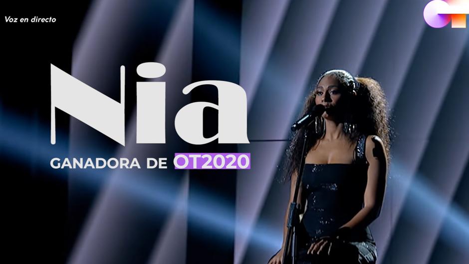 Final de «OT 2020»: Nia, ganadora