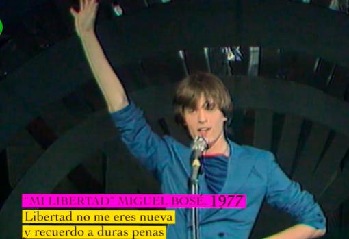 Bosé, en los años 70