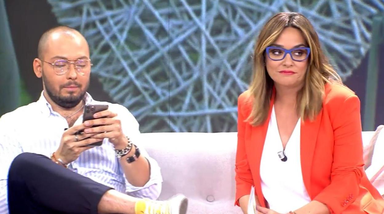 josé Antonio Avilés y Toñi Moreno, en «Viva la vida» durante el último fin de semana de julio