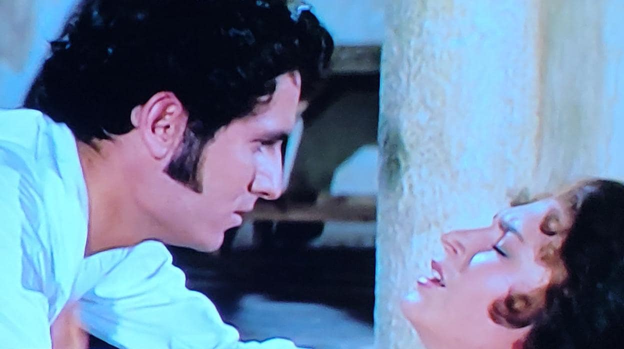 Manolo Escobar y Rocío Jurado, en el debut de ambos en el cine