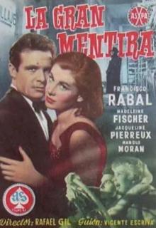 Cartel de «La gran mentira»