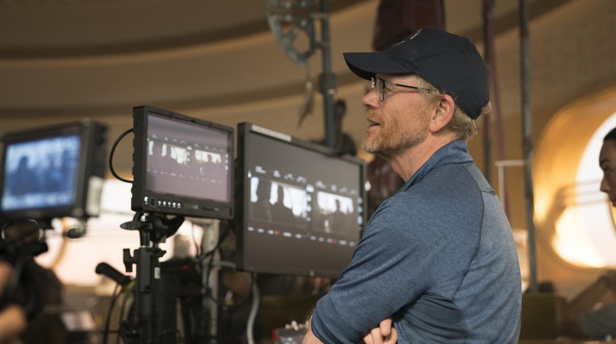 Ron Howard, durante el rodaje de «Han Solo, una historia de Star Wars»