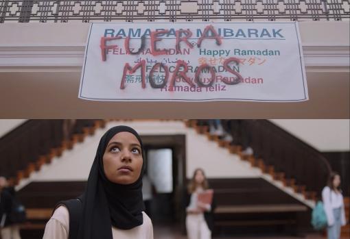 Hajar Brown, en la cuarta temporada de «SKAM España»