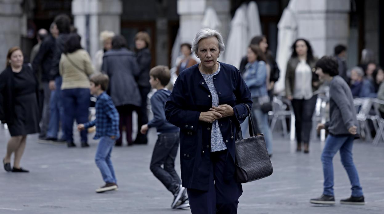 Elena Irureta, en el último capítulo de «Patria»