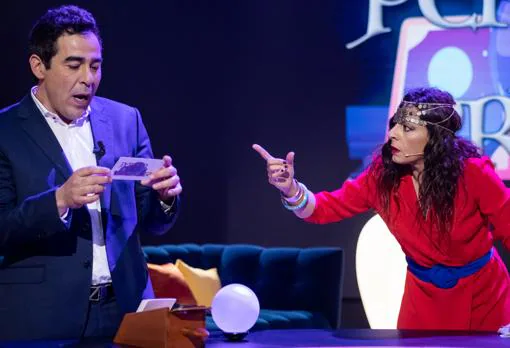 Cristina Medina y Pablo Chiapella en un momento del segundo programa de 'La Noche D'