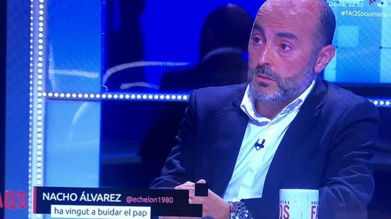 «Ha venido a descargar el buche, el polémico rótulo de TV3»