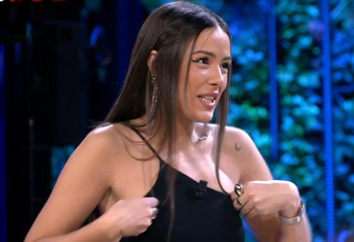 Melyssa Pinto, en el debate de 'La isla de las tentaciones 3', donde se confirmó su rumoreada participación en 'Supervivientes 2021'