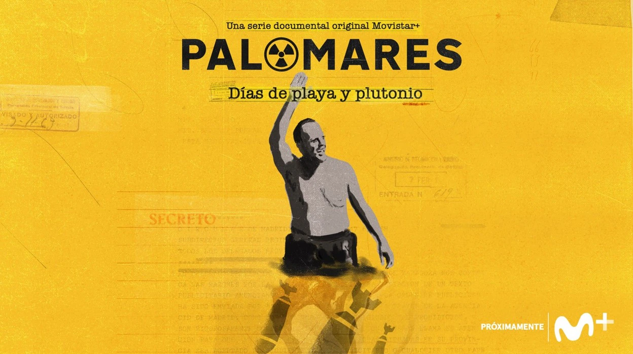 Detalle del cartel de 'Palomares', con Manuel Fraga como protagonista