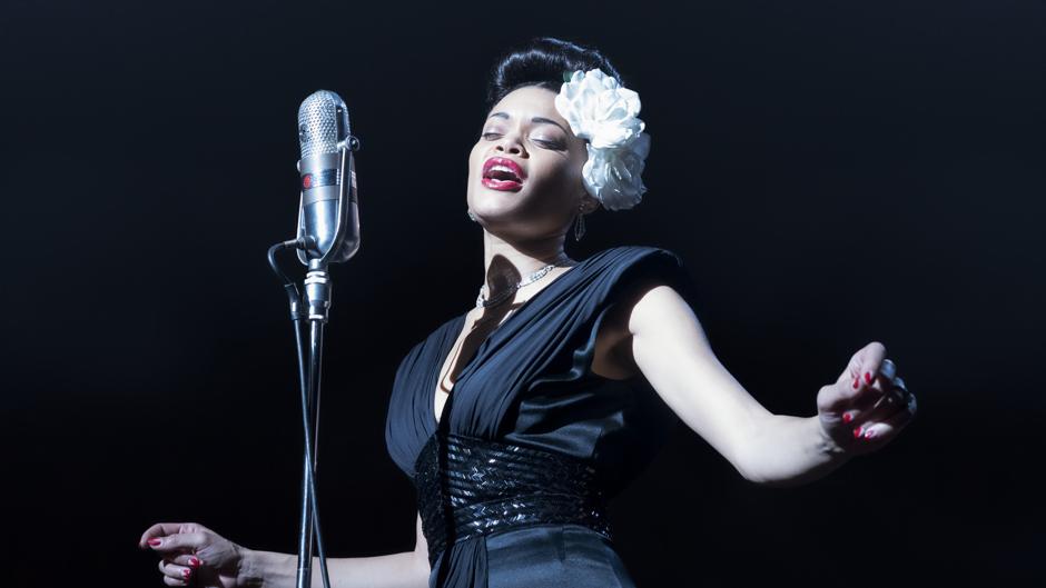 Escena en primicia de 'Los Estados Unidos contra Billie Holiday'