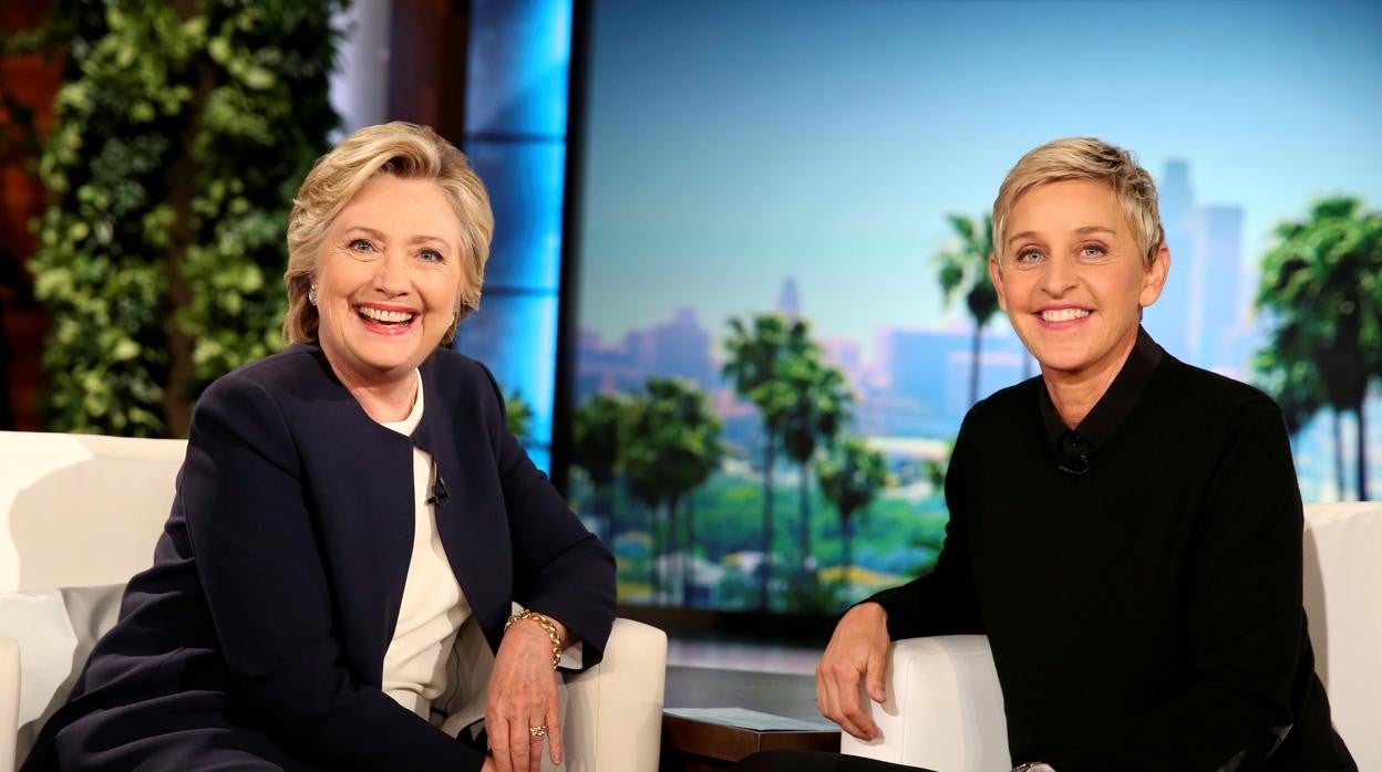 Ellen DeGeneres entrevistó a Hillay Clinton en las elecciones presidenciales de 2016