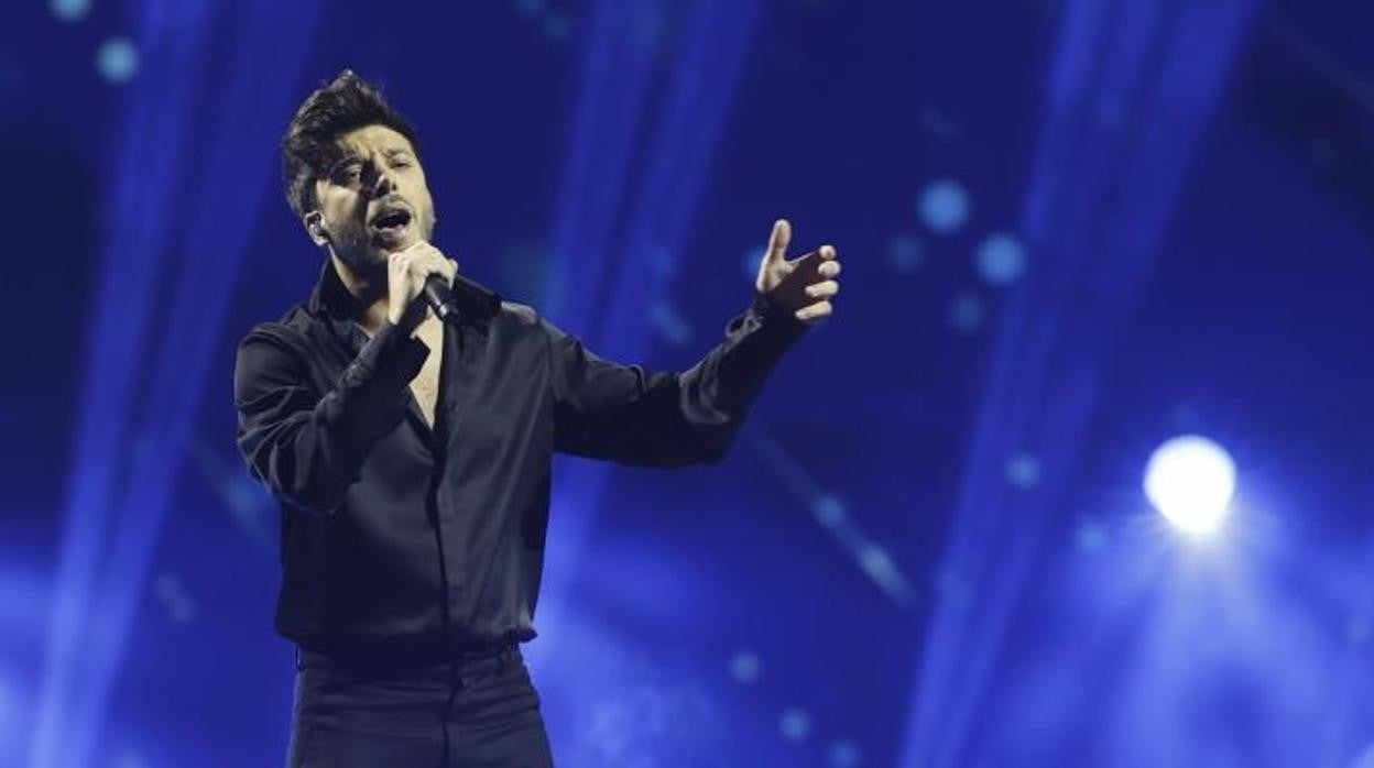 Blas Cantó canta 'Voy a quedarme' en Eurovisión 2021