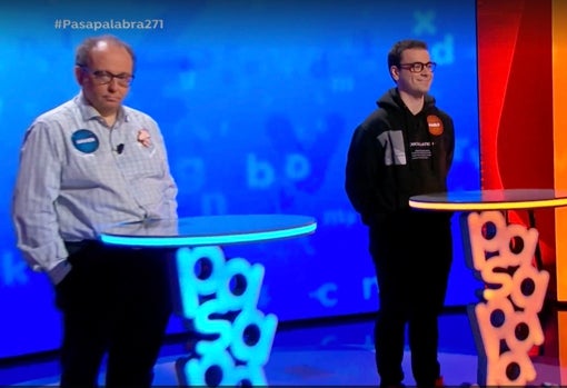 Javier y Pablo, en un momento del programa de ayer martes