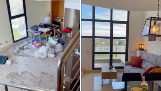 Kiko Rivera muestra el antes y el después de cómo dejó un okupa su casa