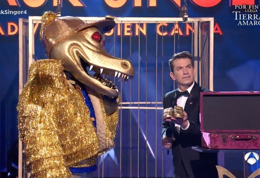 'Cocodrilo', con el presentador