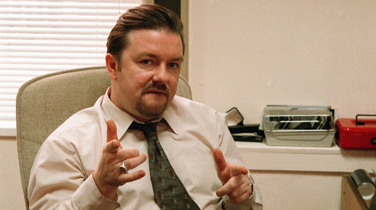 Ricky Gervais, en 'The Office'