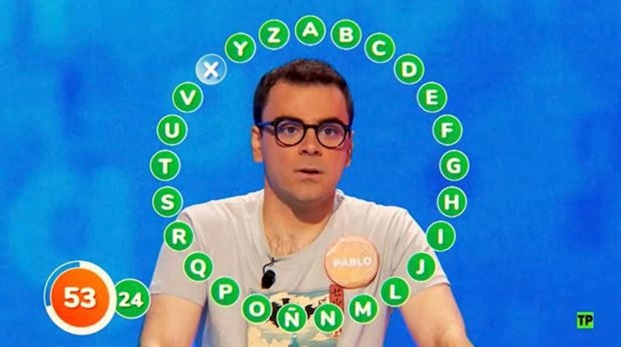 Pablo Díaz, ganador de 'Pasapalabra'