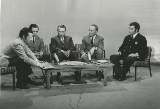 'Tico' (derecha) también creó junto a 'Yale' el programa de entrevistas de TVE 'Alta tensión'