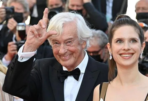 Paul Verhoeven, en la presentación de su último filme, 'Benedetta', en Cannes