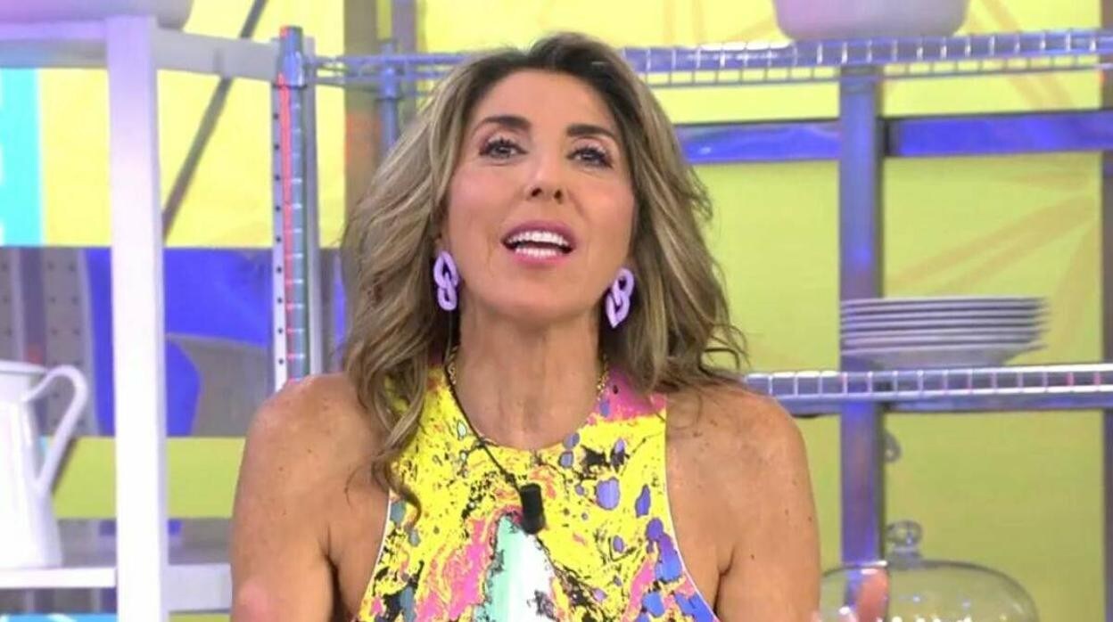 Paz Padilla, presentadora de 'Sálvame' y de 'La última cena'