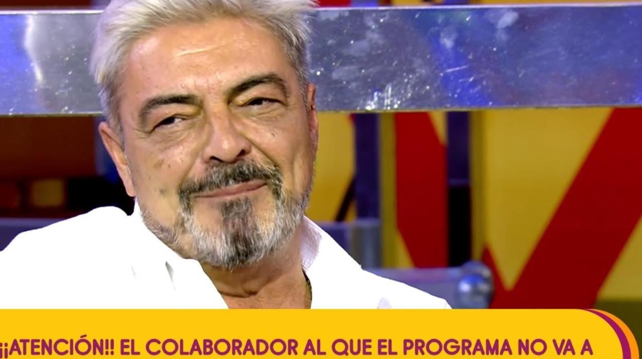 Antonio Canales, en 'Sálvame', tras saber que le han despedido