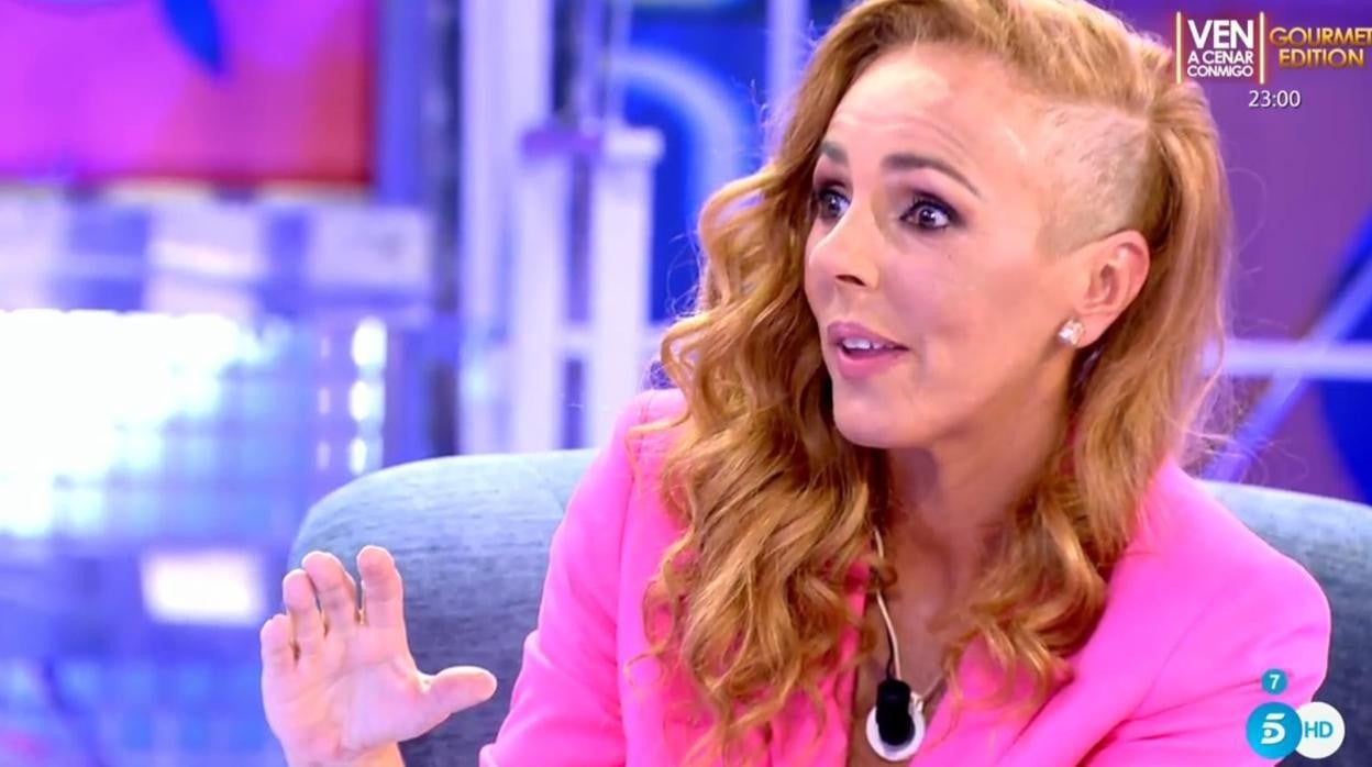 Rocío Carrasco, en 'Sálvame', este miércoles 25 de agosto