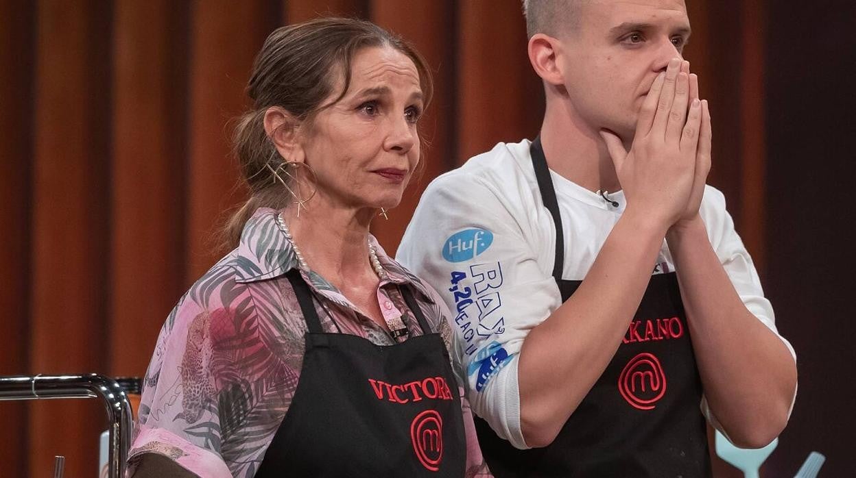 Victoria Abril y Arkano, concursantes de 'MasterChef Celebrity'