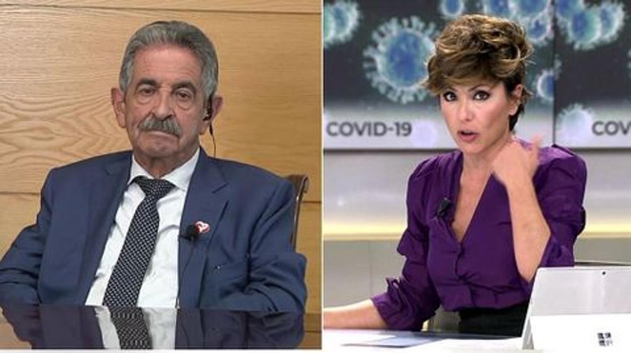 Miguel ángel Revilla y Sonsoles Ónega hablan de los novacunados