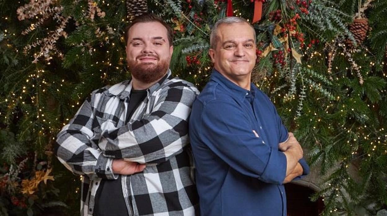 El 'streamer' Ibai Llanos junto al presentador Ramón García