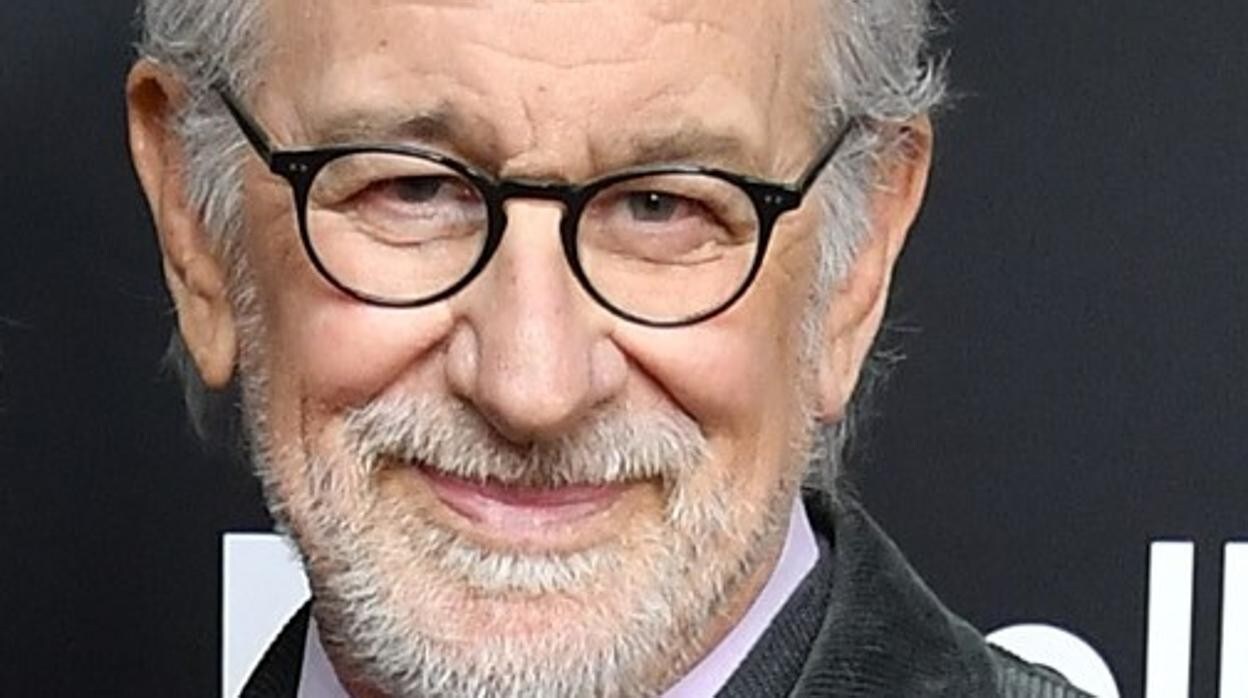 Steven Spielberg en la premiere de la película
