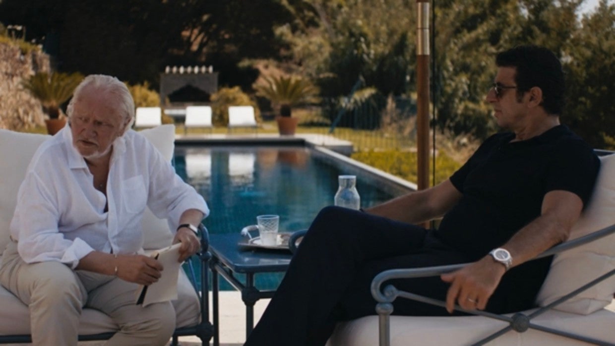 Niels Arestrup y Patrick Bruel, en 'El caso Villa Caprice'