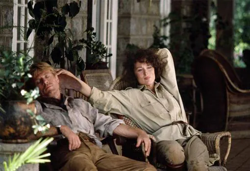 Robert Redford y Meryl Streep, en 'Memorias de África' (Sydney Pollack, 1985)
