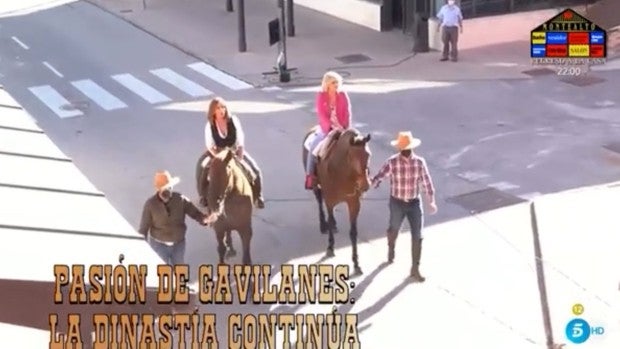 El ataque de nervios de María Patiño y Terelu Campos a su entrada en 'Sálvame': «Me estoy muriendo de miedo»