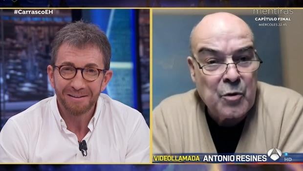 Antonio Resines reaparece por sorpresa en 'El Hormiguero': «Tengo una atrofia muscular del 80%»