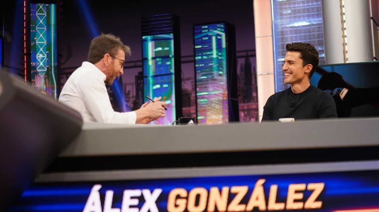 Álex González presentado en 'El Hormiguero' su nueva serie