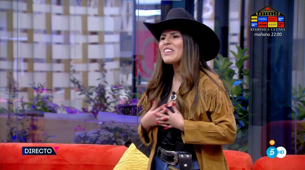 Isa Pantoja en la sexta gala de 'Secret Story'