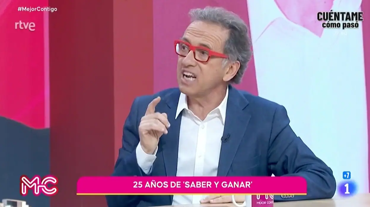Jordi Hurtado, durante su entrevista en 'Mejor contigo'