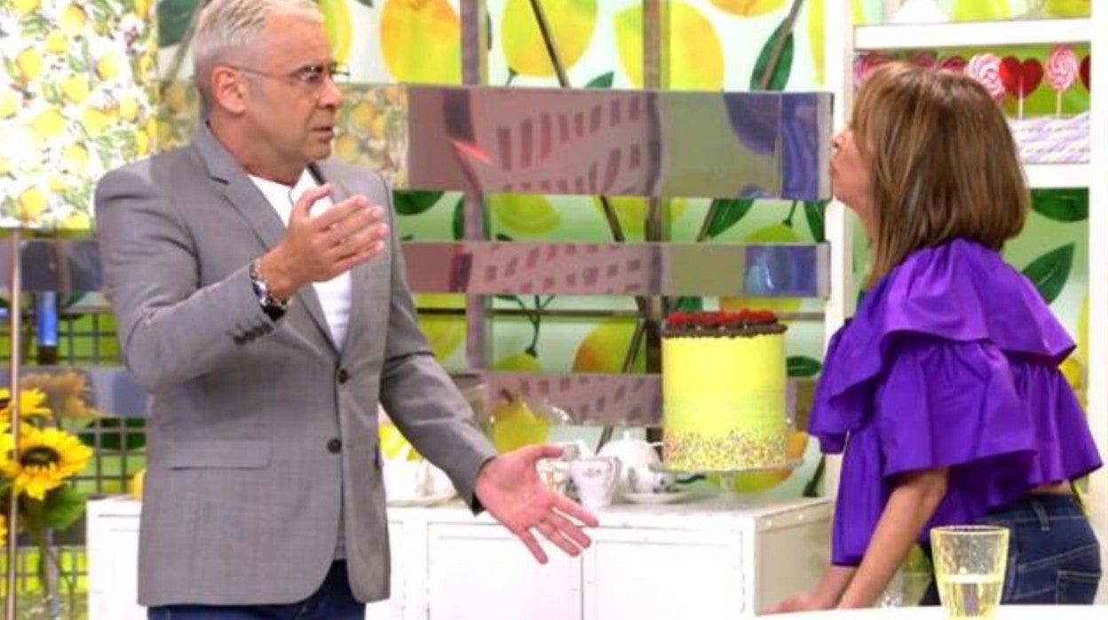 Jorge Javier Vázquez se enfrenta a María Patiño en 'Sálvame'
