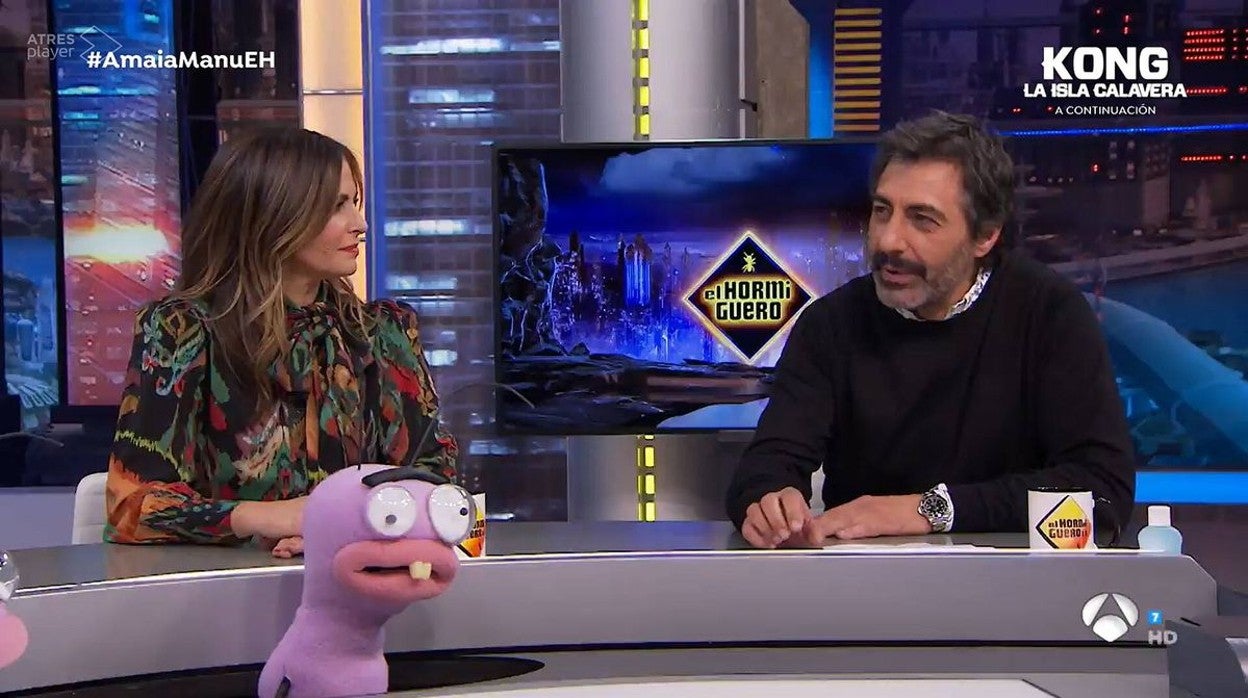 Nuria Roca y Juan del Val, en 'El Hormiguero'