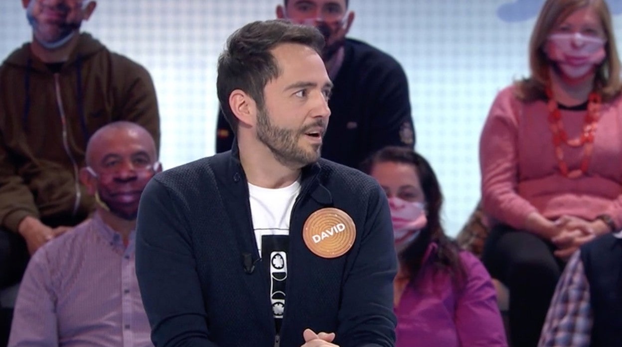 David Guapo, en 'Pasapalabra'.
