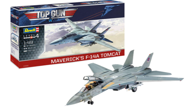 ¡Llévate la magnífica maqueta del F-14A de Maverick en la mítica película Top Gun!