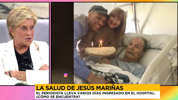 La anticipada despedida de Chelo García Cortés a Jesús Mariñas