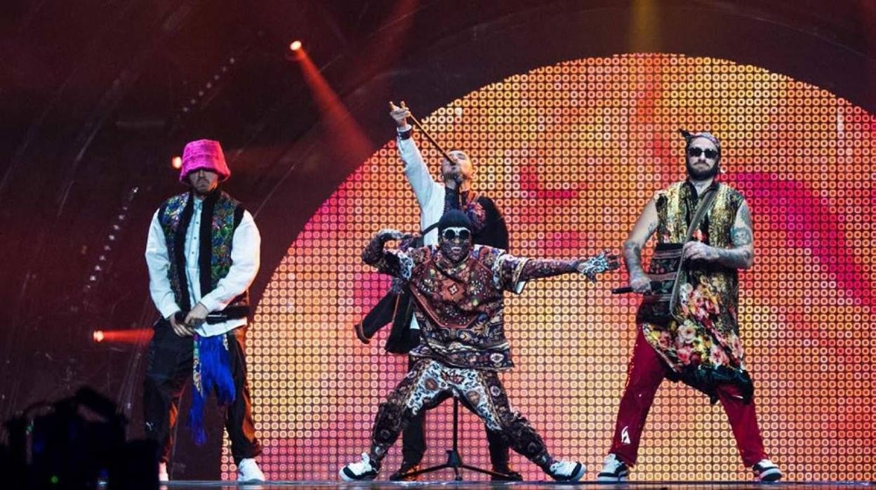 Kalush Orchestra en la semifinal de Eurovisión