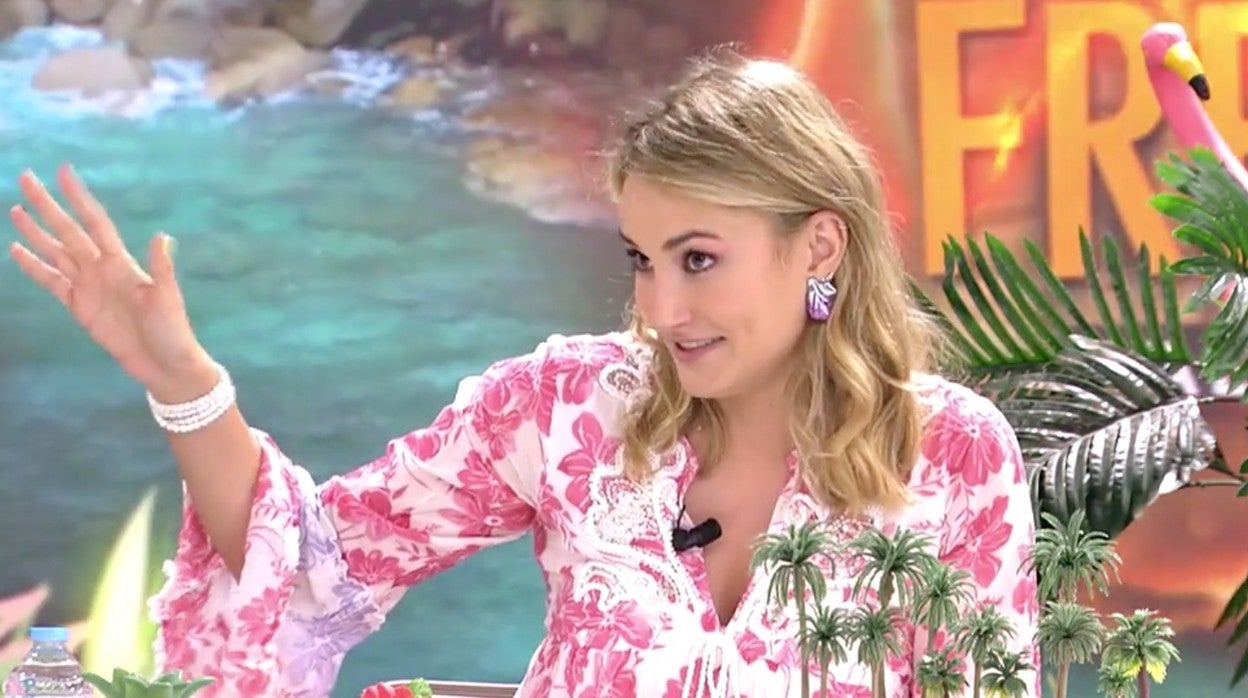 Alba Carrillo, en 'Ya es mediodía'.