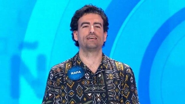Quién es Rafa de Pasapalabra, el nuevo concursante que amenaza el trono de Orestes