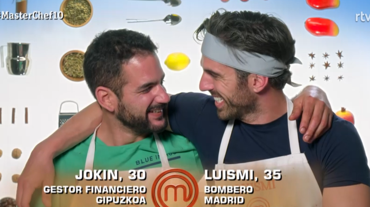 Jokin y Luismi fueron la pareja que mejor lo hizo en la prueba de repostería durante la octava gala de 'MasterChef 10'