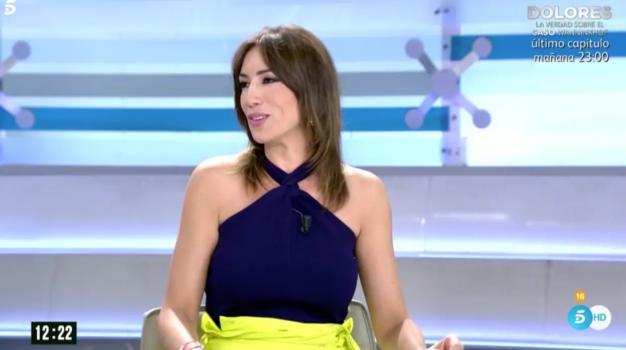 Patricia Pardo, presentadora de 'El programa de Ana Rosa'.