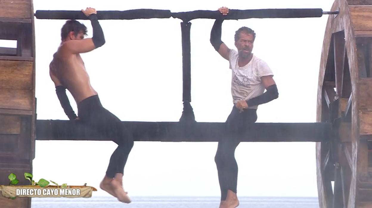 Alejandro y Nacho han batido el récord de 'La Noria Infernal' aguantando 13 minutos