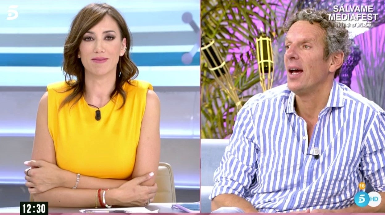 Patricia Pardo y Joaquín Prat, en 'El programa de Ana Rosa.