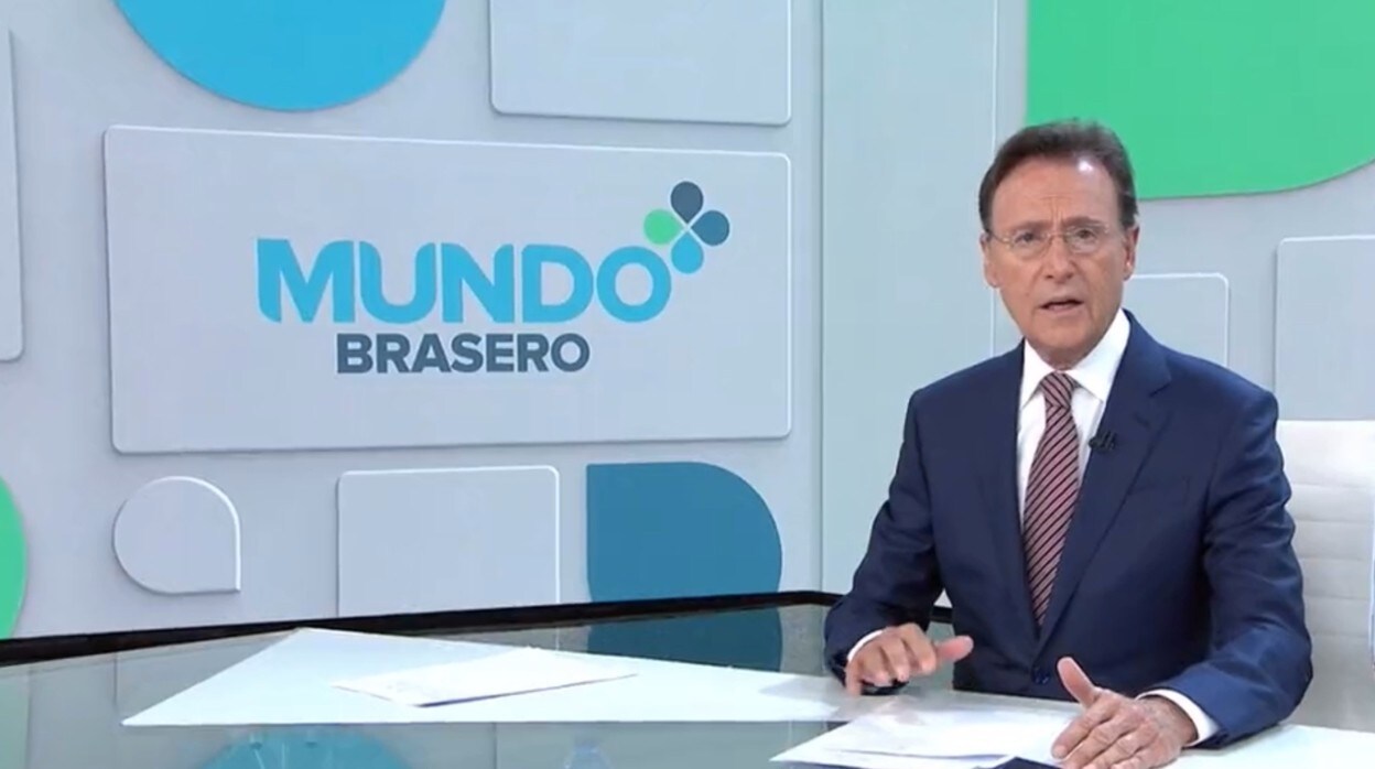 Matías Prats, en los Informativos de Antena 3.