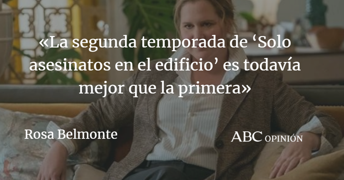 Amy Schumer en un cameo en 'Solo asesinatos en el edificio'